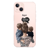 Husa iPhone 14 Plus, Silicon Premium, MOM OF BOYS